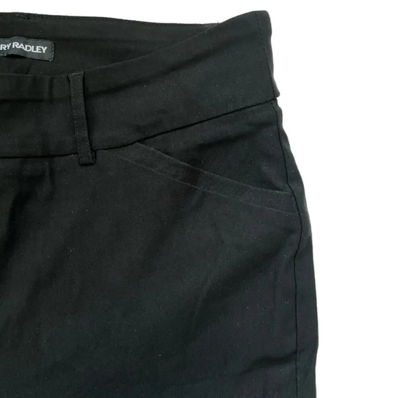 Hilary Radley black Bermuda shorts Mid Rise casual preppy summer minimalist - Picture 4 of 7